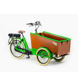 Triciclo de transporte Bakfiets Confort Asistencia Pedalier Shimano