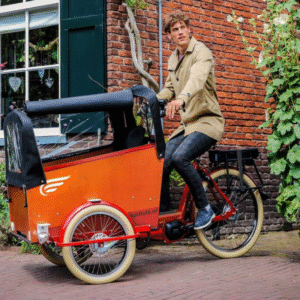 Triciclo de transporte Bakfiets Confort Asistencia Pedalier Shimano